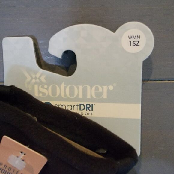 Women's isotoner SmartDRI Fleece Lined Gathered Gloves - Picture 5 of 8